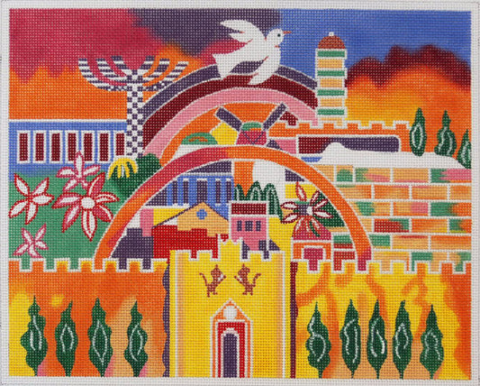 Jerusalem Thru the Lions Gate Tefillin