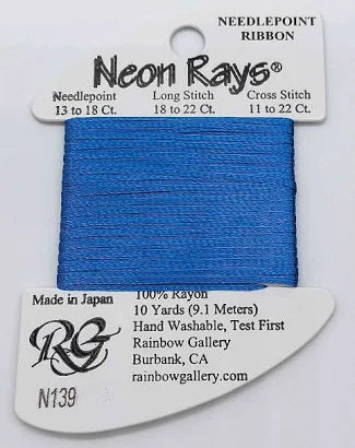 Neon Rays Cornflower Blue N139