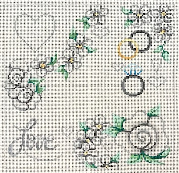Patti Mann – White Floral Love