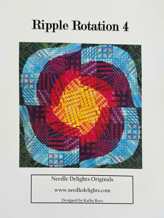 Ripple Rotation 4 Stitch Guide by Kathy Rees