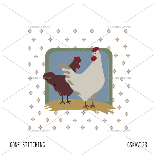 Rooster and Hen