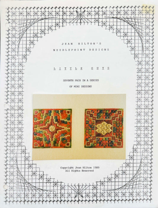 Little Guys #7 Stitch Guide by Jean Hilton's Needlepoint Designs