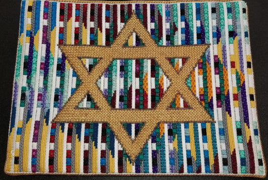 Star with Colorful Background tallit
