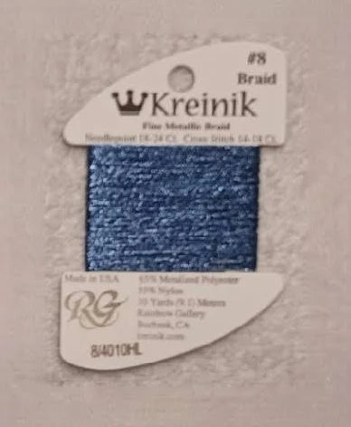 Kreinik Indigo Blue #12 4010HL