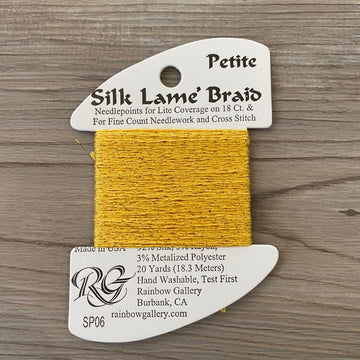 Petite Silk Lame Gold SP06