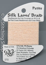 Petite Silk Lame Chiffon SP029