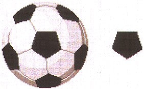 Soccer tooth fairy pillow