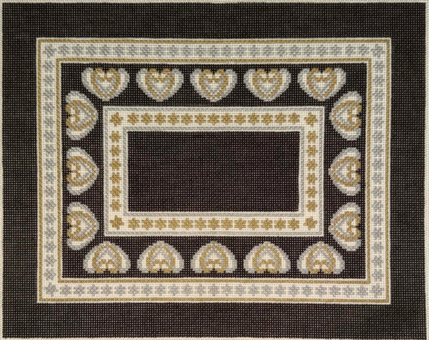 Black and Gold Traditional Tallit
