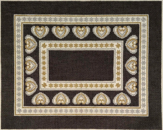 Black and Gold Traditional Tallit