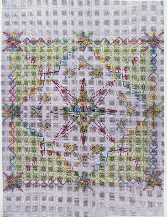 Starburst Stitch Guide by Luis Nunez from Anthony Mineri Designs