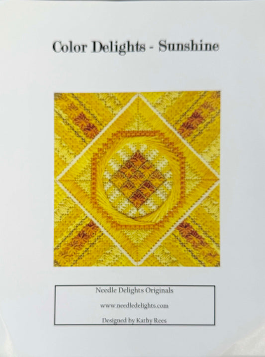Color Delights - Sunshine Stitch Guide by Kathy Rees