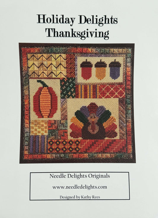 Holiday Delights - Thanksgiving Stitch Guide by Kathy Rees