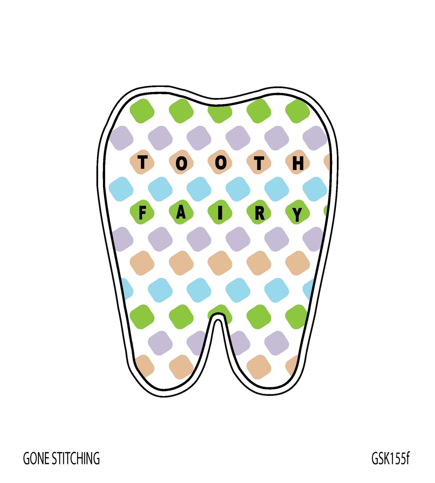 Polka Dot Tooth Fairy Pillow