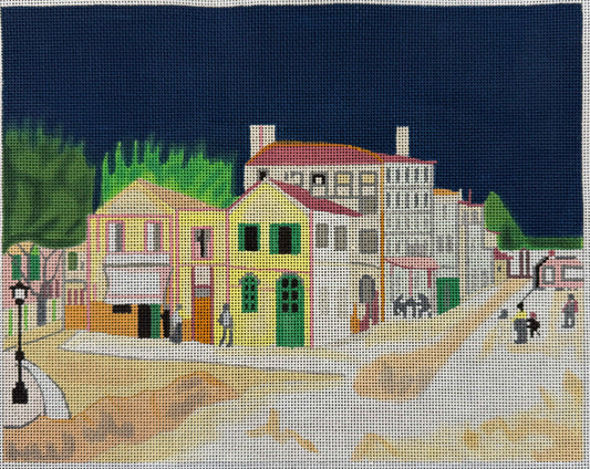 Art Adaption of The Yellow House by Van Gogh