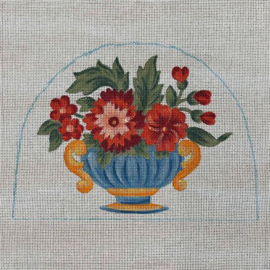 Vintage Canvas - Flowers in a Vase