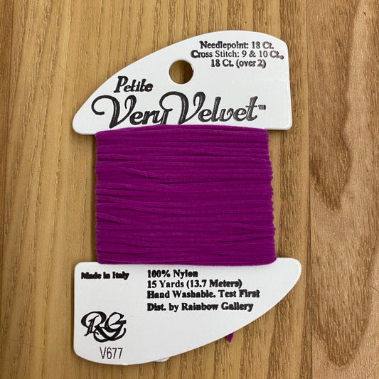 Very Velvet Petite Dark Fuschia V677