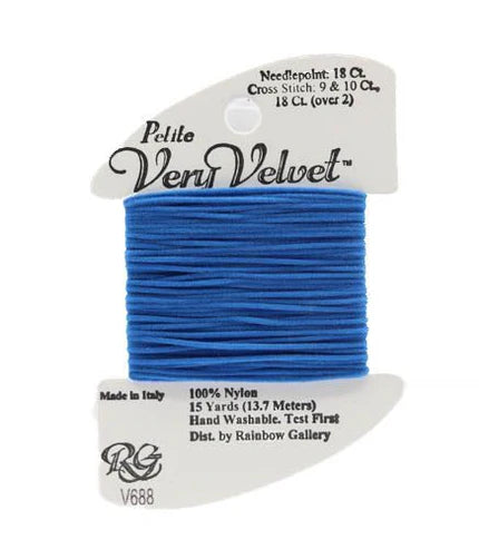 Very Velvet Petite Blue Oasis v688