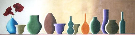 Line of Vases