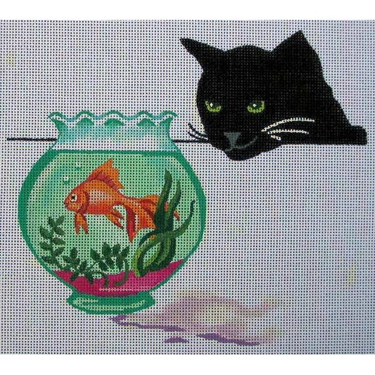 Cat and Fishbowl