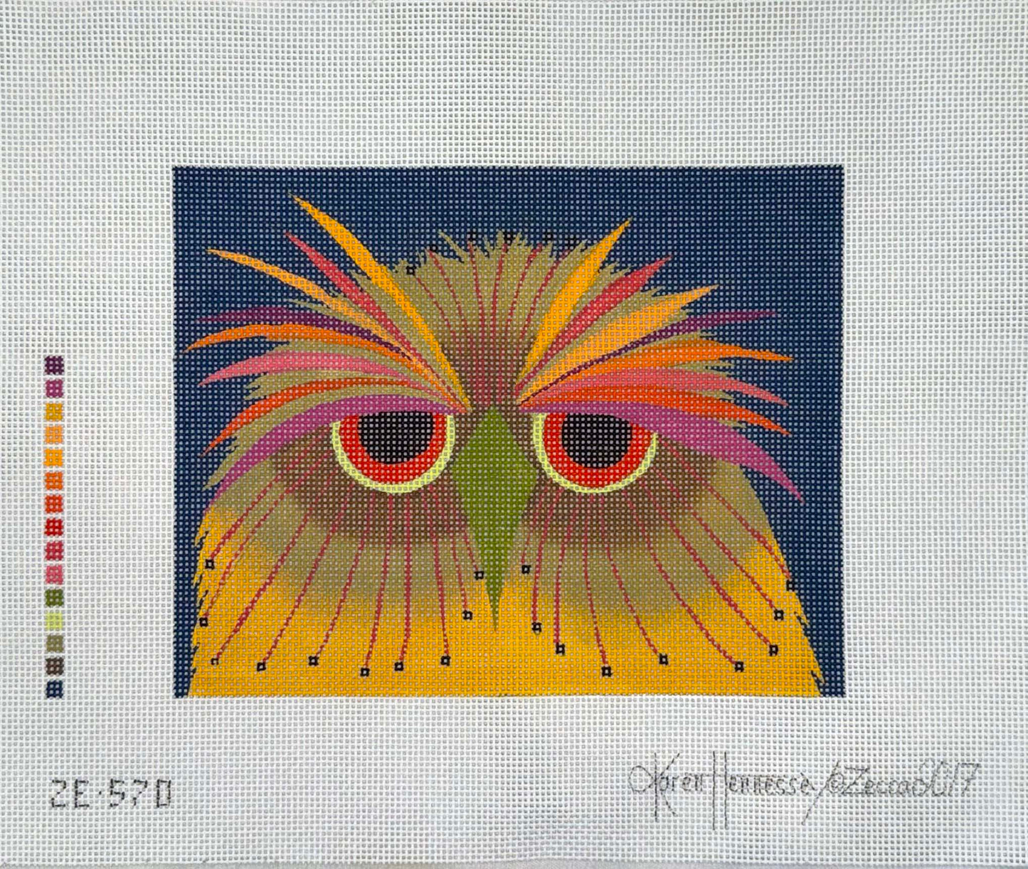 Screech Owl by Zecca